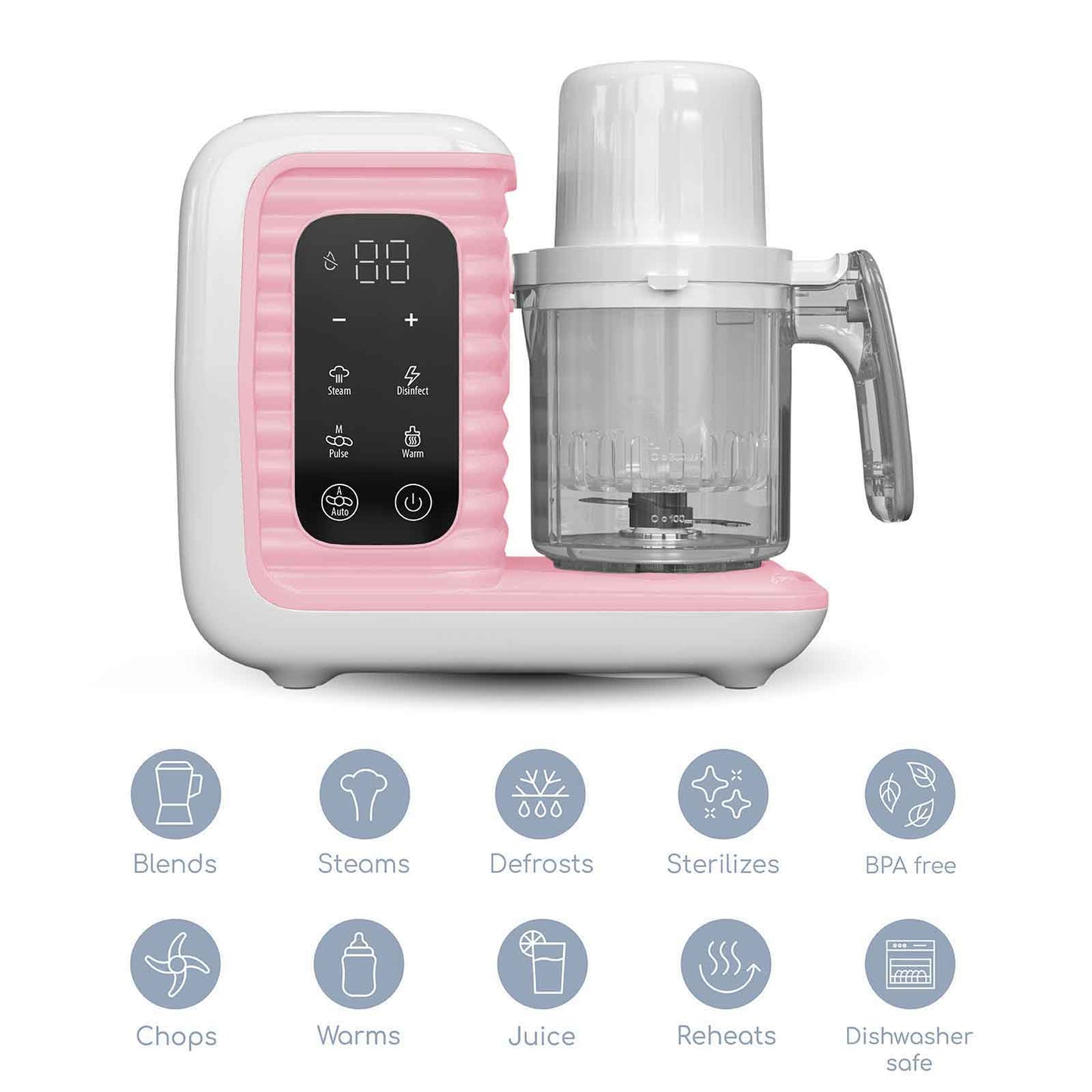 8 in 1 Smart Baby Food Maker & Processor