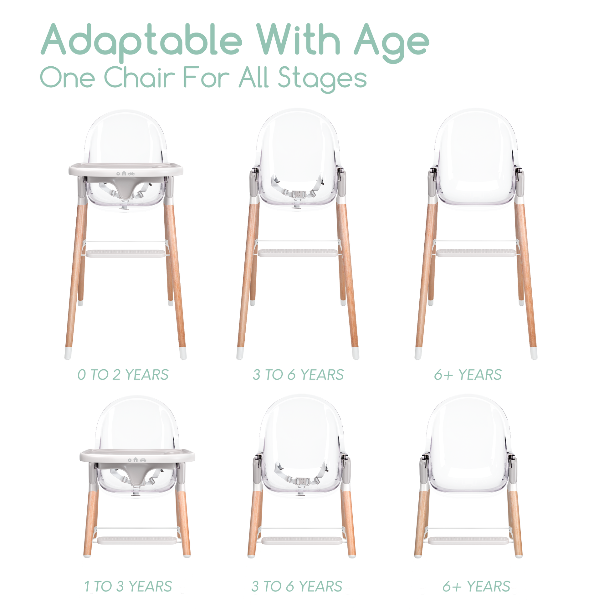 Children of Design in Classic High Chair